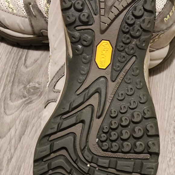 Merrell Siren Sport Olive Women's Size 6 Hiking Shoes Vibram Sneakers Camping - Picture 6 of 7